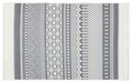 Covor, Ar 07, 80x300 cm, Bumbac, Gri/Alb