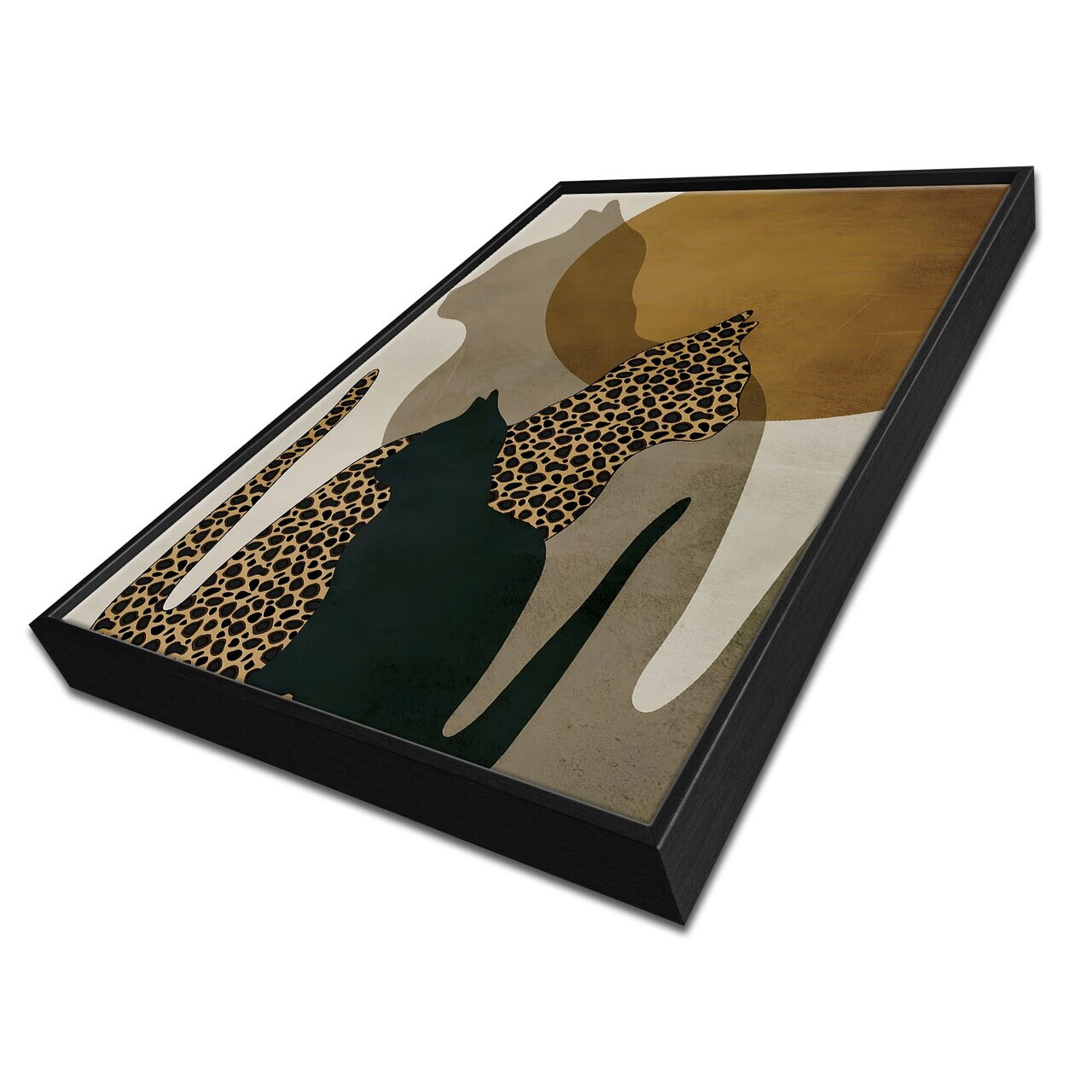 Tablou decorativ, 4363Lcsyh-013, Cadru: PVC (Grosime: 5 cm), Multicolor — imaginea 4