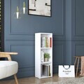 Corp biblioteca, Hanah Home, HC119, 30x90x20 cm, Alb