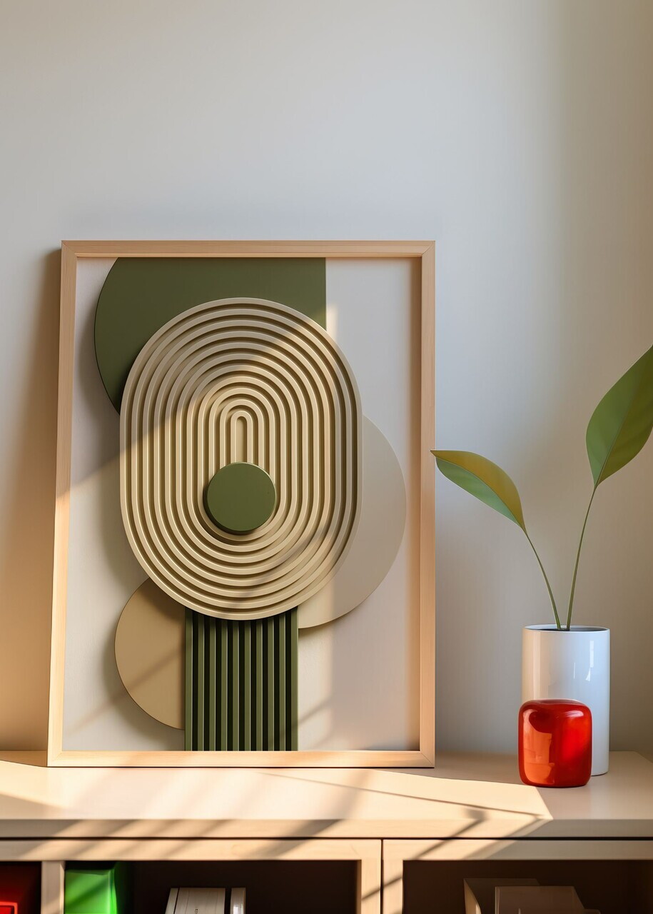 Tablou decorativ, Artnewclahsp55-5070, Lemn masiv, MDF, Multicolor - view 2