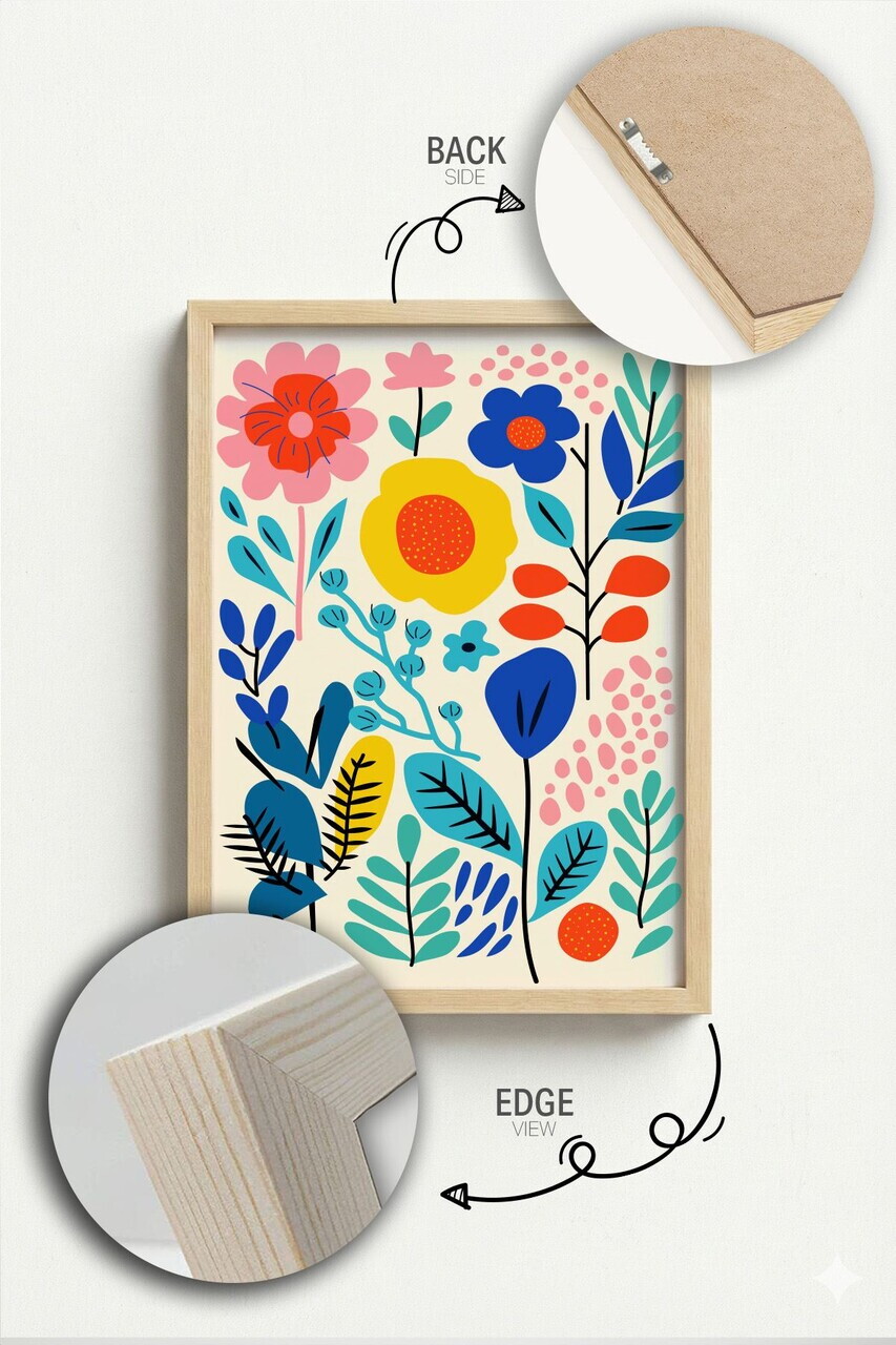 Tablou decorativ, Artnewclahsp39-5070, Lemn masiv, MDF, Multicolor - view 4