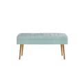 Set de mobilier pentru hol, Hanah Home, Vegas White, Alb / Verde de mare