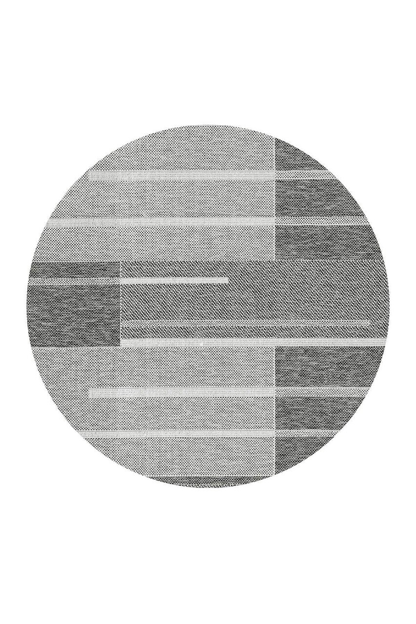 Covor, CLR-7203-Yuv-Gri-2348, 200x200 cm, Poliester, Multicolor — imaginea 2