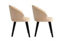 Set scaune 2 piese, Wayland, Bentley, Bej/Negru