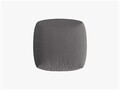 Taburet, Chris-259, Micadoni Home, 100x100x43 cm, tesatura structurata chenille, gri beton
