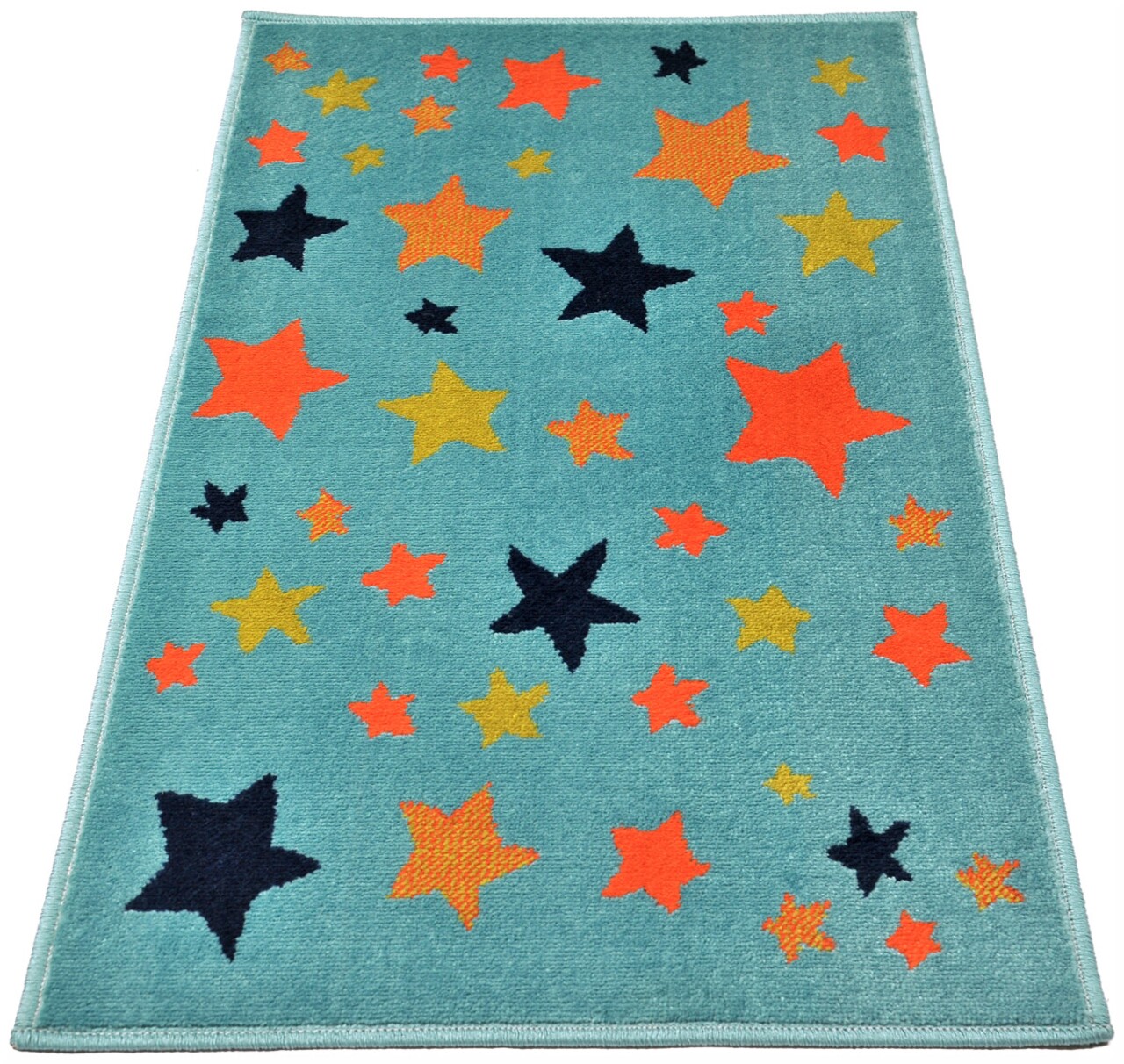 Covor copii Casey, Decorino, 100x150 cm, polipropilena, multicolor
