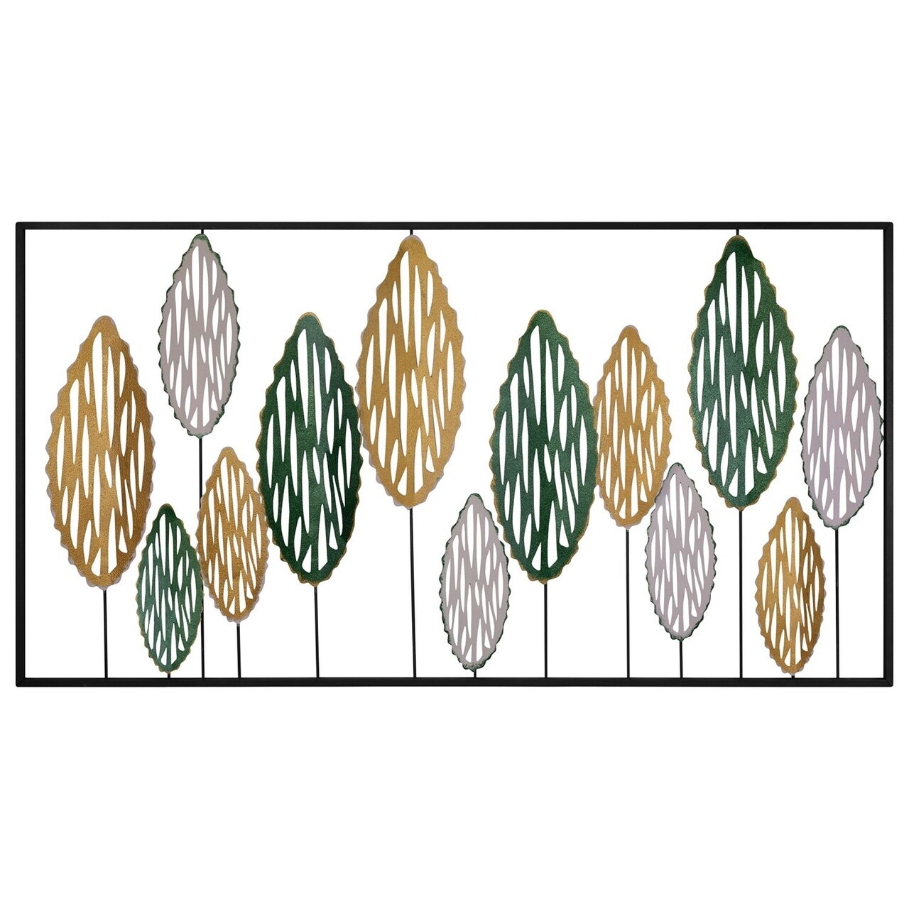 Decoratiune de perete, Maravilloso, Metal, Grosime: 0,6 mm, Multicolor — imaginea 6