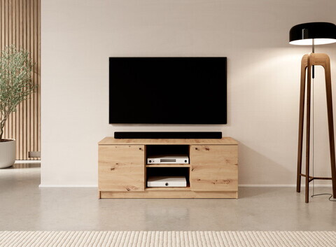Comoda TV ADRK, Evi, 120x40x48.5 cm, PAL laminat, artisan