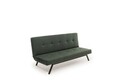 Canapea extensibila cu 3 locuri, Futon, 859FTN2902, Metal , Verde