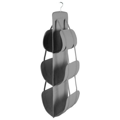 Organizator pentru genti, Jocca, compartimetat, 30x30x105 cm, gri