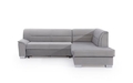 Coltar extensibil dreapta 4 locuri ELTAP, BR47, Bergen, 247x214x83 cm, lemn/poliester, albastru