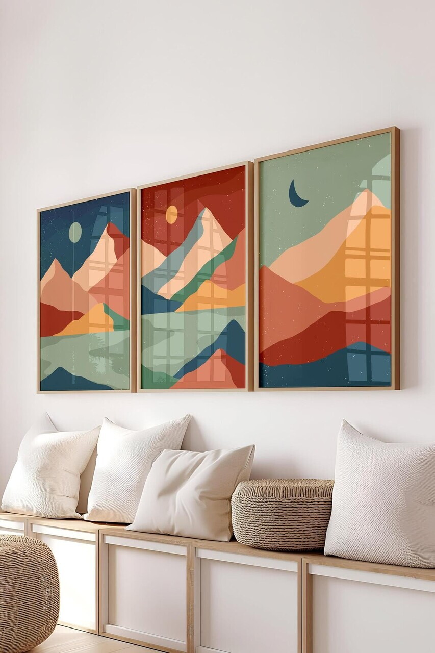 Set de pictură decorativă, Ç-300639, Sticla PVC, Multicolor — imaginea 2