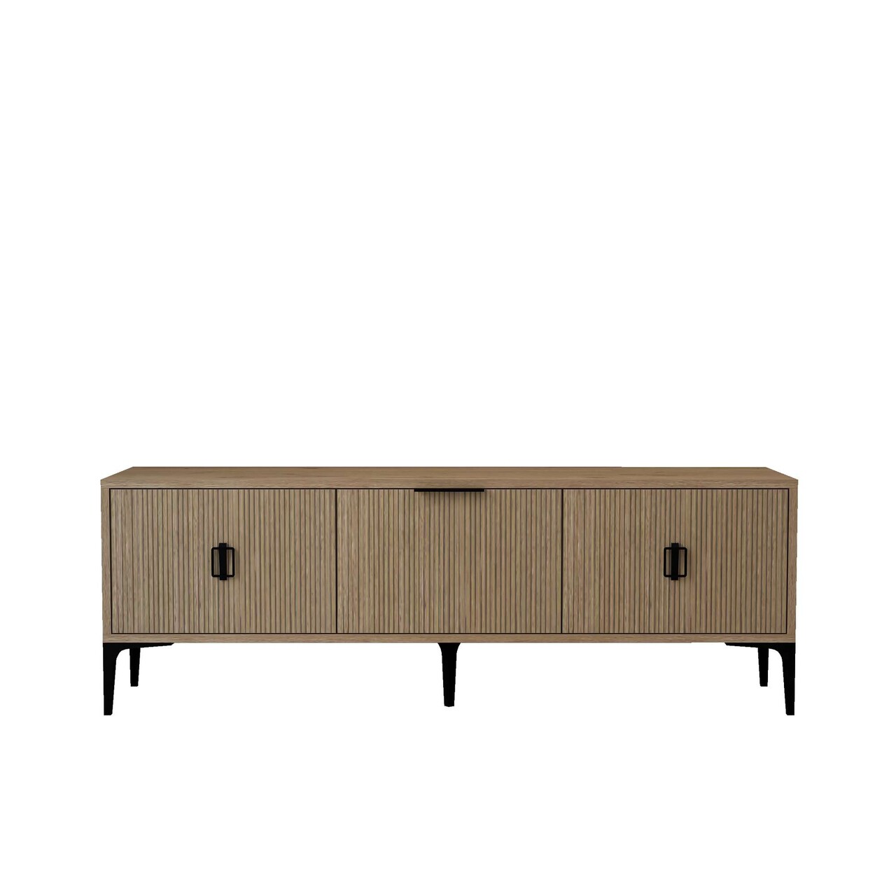 Comoda TV, Hanah Home, 3503 Neva, 150x49.5x35 cm, PAL, Maro - view 7