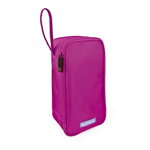 Geanta frigorifica Nano Cooler, Iris Barcelona, 1.4 L, 11x8x22 cm, poliester, roz