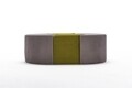 Taburet Alya Puf, Balcab Home, 120x80x40 cm, lemn, mink/verde