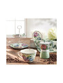 Cana mic dejun, Flora, Brandani, D14x8.5 cm, 550 ml, portelan