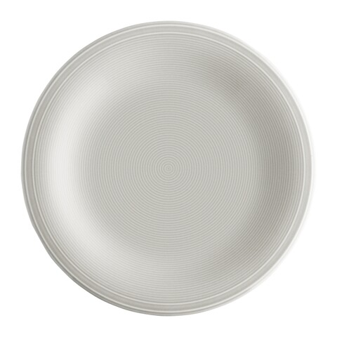 Farfurie desert sweet, ambition, portelan, 21 cm, gri
