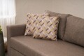 Canapea extensibila 3 locuri, Balcab Home, 825BLC5250, Lemn / MDF / PAL, Maro