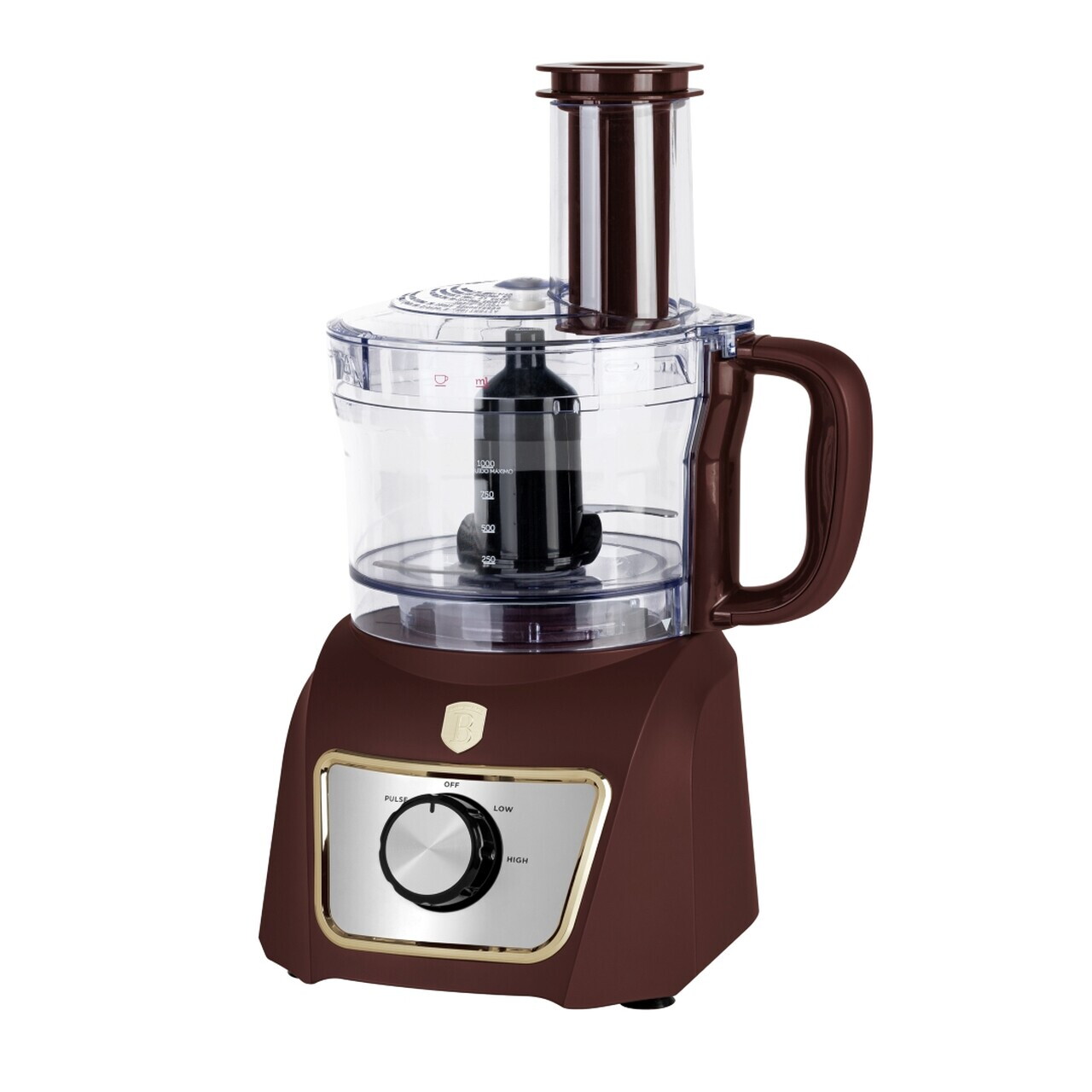 Set blender 8 in 1 Berlinger Haus, Leonardo, 500W, inox/plastic, visiniu mat - imagine 5