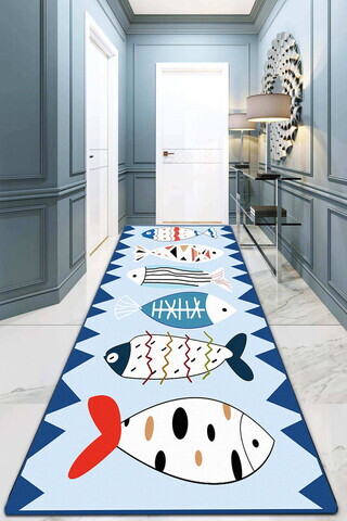 Covor, Le Poisson Djt, 120x150 cm, Multicolor