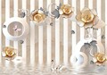 Set covorase de baie, Cartwright, CT-5230, Poliester, Multicolor