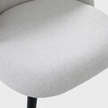 Scaun Ludi, Homla, 53x50x85 cm, metal/poliester, bej deschis