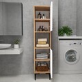 Dulap multifunctional, Arnetti, Daminol, Pin Atlantic / Alb