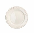 Farfurie intinsa, Tognana, Shabby Siena, 27 cm Ø, ceramica, alb