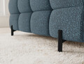 Coltar extensibil dreapta 3 locuri ELTAP, RT-40JAF, Fectory, 346x205x93 cm, lemn/poliester, albastru