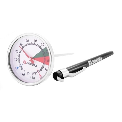Termometru lapte, Zokura, -10°C/110°C, inox
