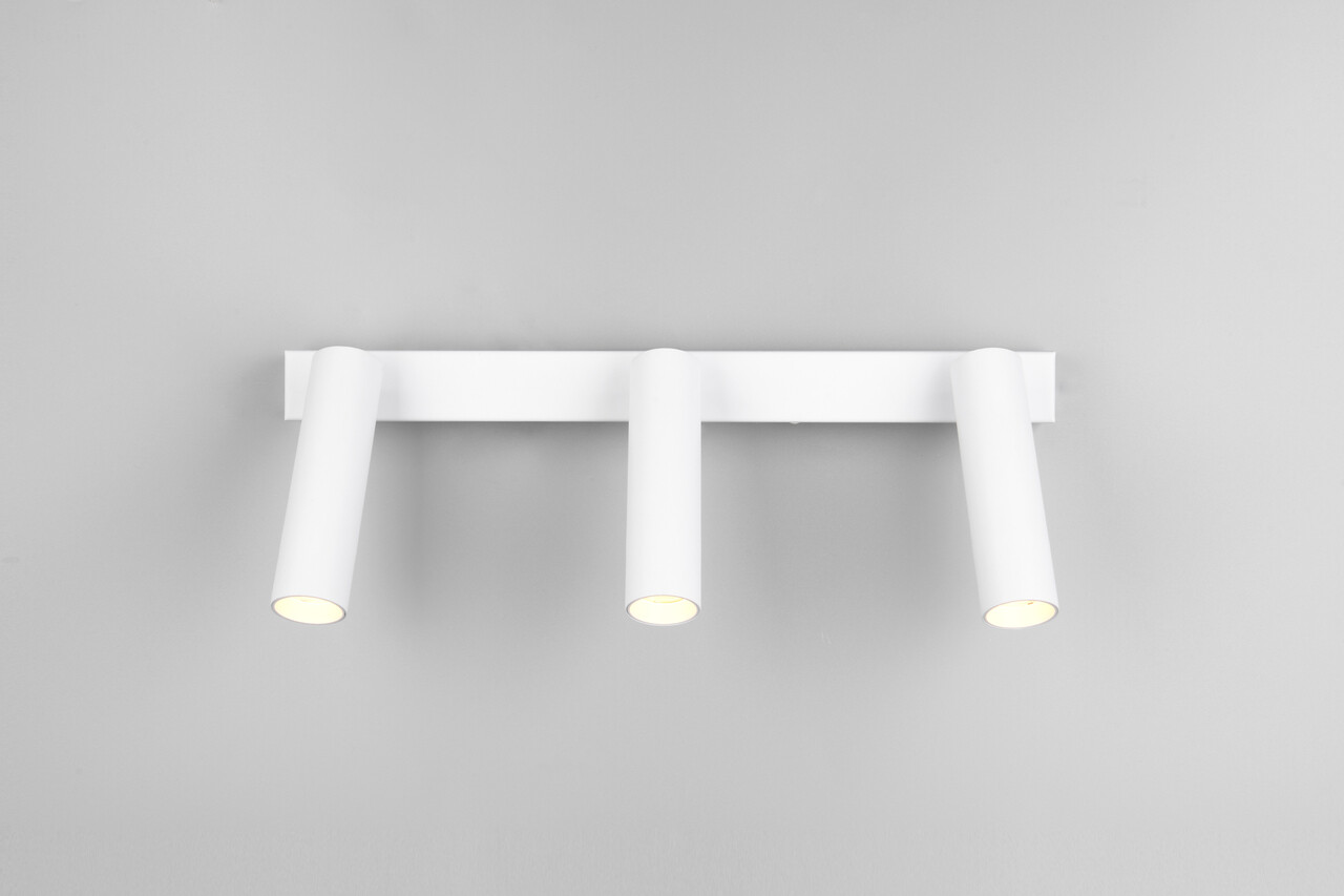 Plafoniera Ambala, TRIO, 44x13x17.5 cm, 5.5W, 3x SMD, metal, alb mat - 1 | YEO