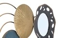 Decoratiune de perete 3D Gloty-A, Mauro Ferretti, 104x46 cm, fier, multicolor