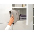 Husa pentru calcat cu aburi, Brabantia, Linn, 51x110 cm, otel/textil, gri