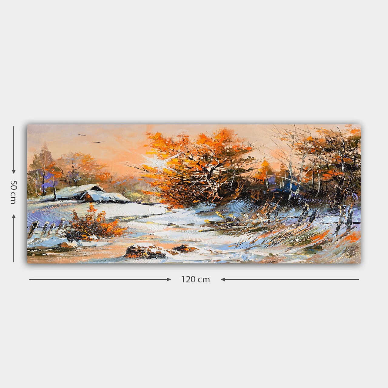 Tablou decorativ, YTY72000070_50120, Cadru: 100% LEMN (grosime: 3 cm), Multicolor - view 3