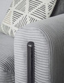 Canapea extensibila 3 locuri, ELTAP, SO-ARC-BL-04JAR, Arcadova, 244x97x97 cm, lemn/poliester, gri/negru