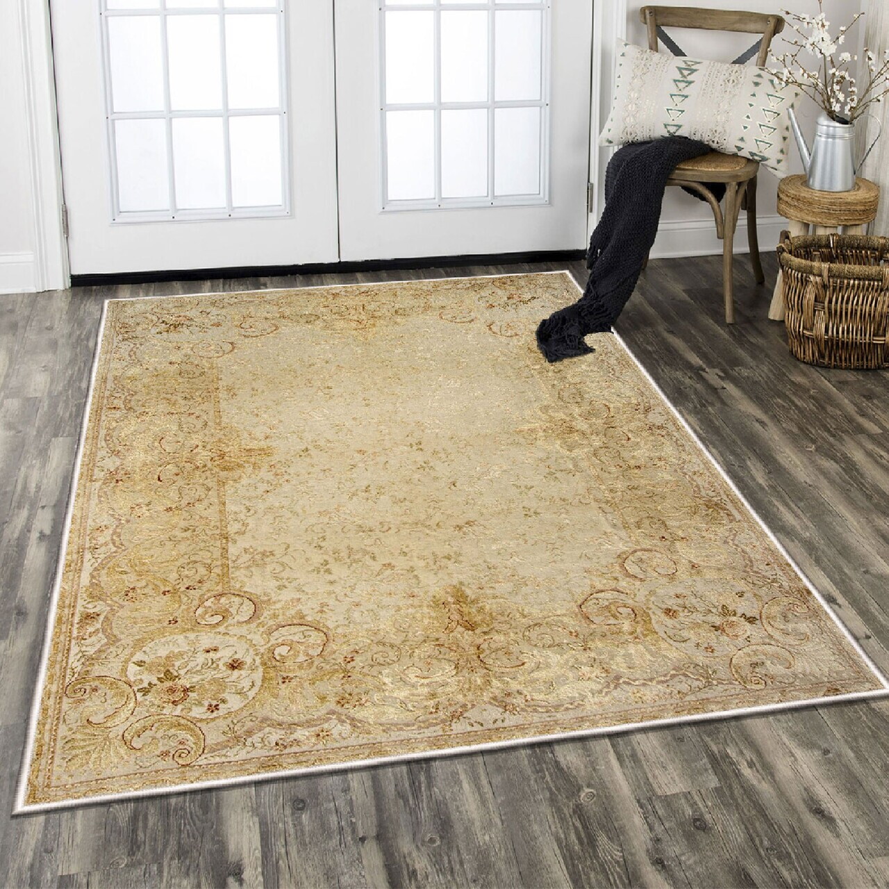 Covor Els2065 140x220 cm Catifea Multicolor