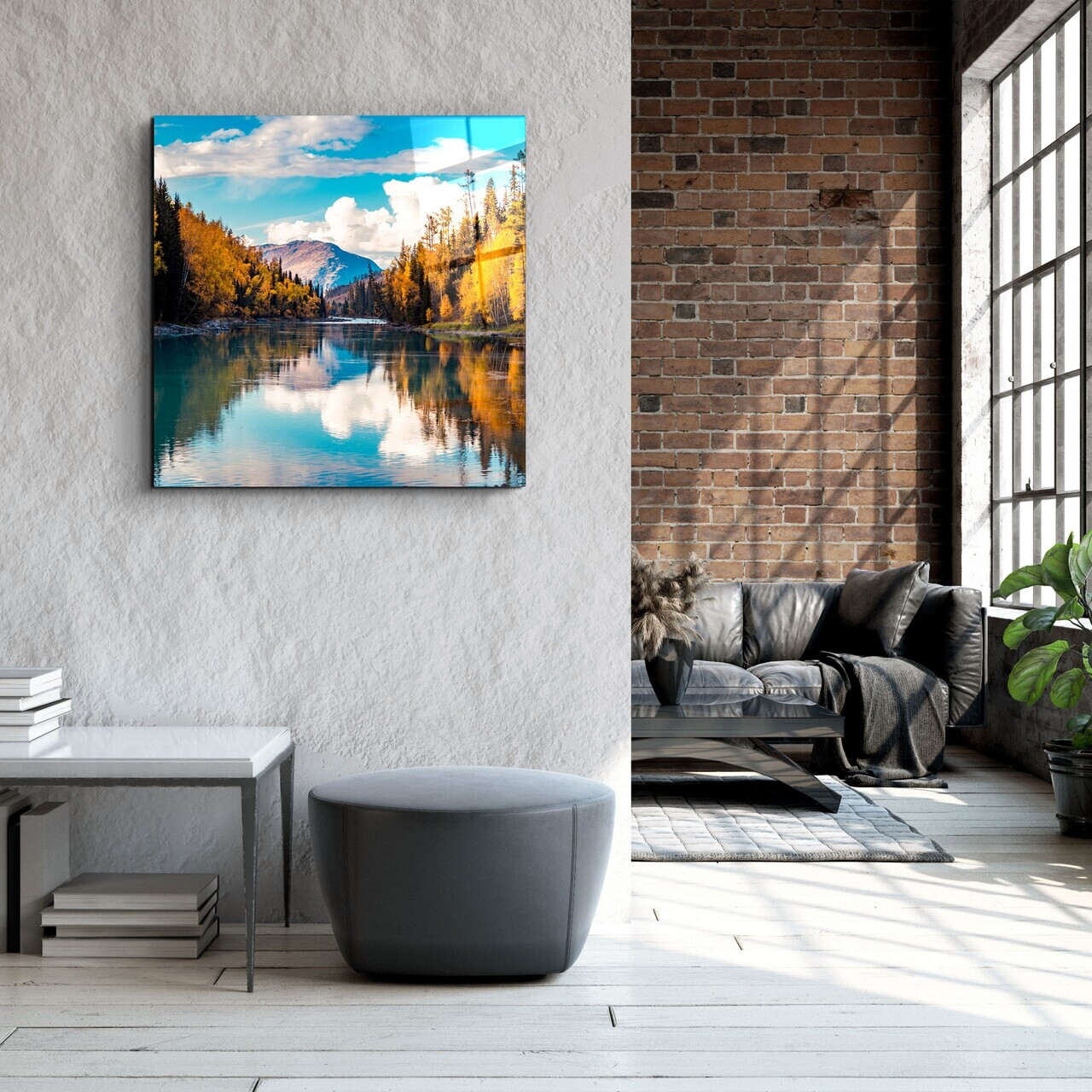 Tablou decorativ, Kgls_1128, Dimensiune: 40 x 40, Multicolor — imaginea 4