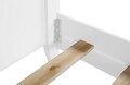 Pat dublu, Alfa Design, Uren Modern Country, Stejar alb