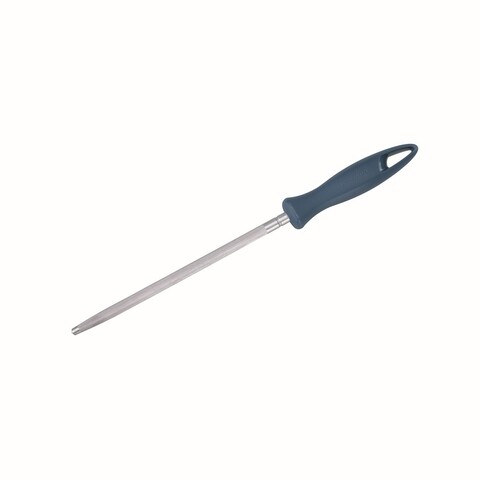 Pila pentru ascutit cutite Presto, Tescoma, 20 cm, inox/plastic, bleumarin