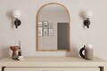 Oglinda decorativa, Siam, Brilya, 60x90x2.2 cm, Stejar