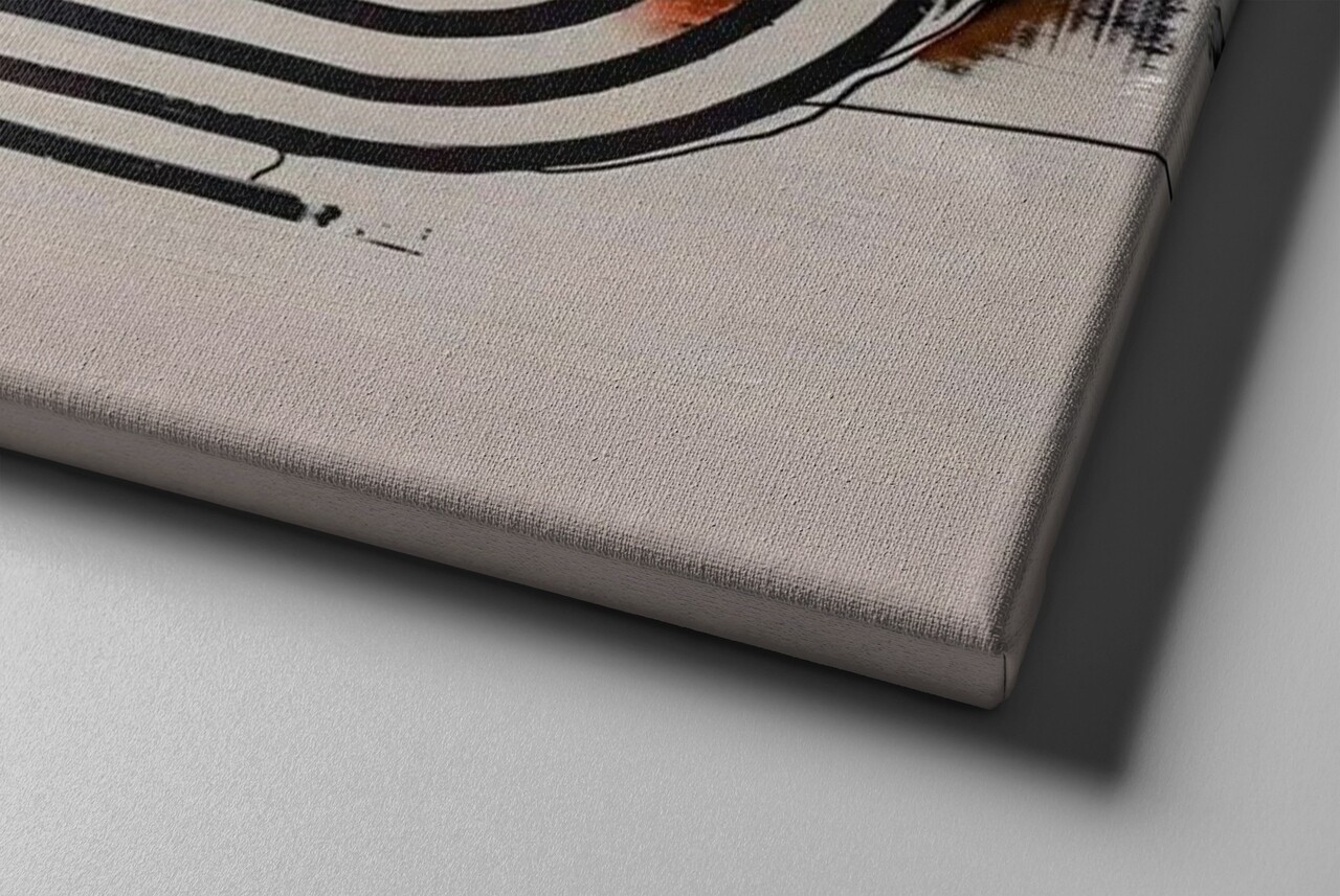 Tablou decorativ, ASR_CNV25-3, Cadru: 100% lemn (Grosime: 2 x 3 cm), Multicolor - view 4