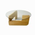 Masuta de cafea, Neostill, Mia, Stejar / Transparent
