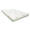 Pachet saltea Bedora Confort Relax Aloe Vera 180 x 200 x 17 cm + pilota + perne, spuma memory