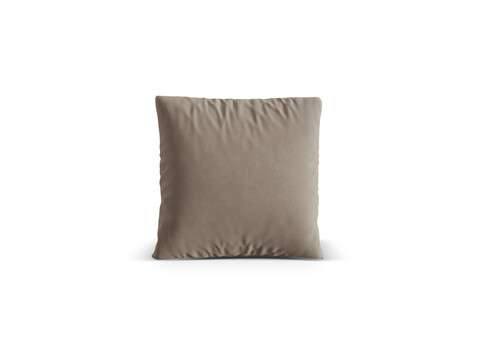 Perna decorativa, Nuria-88, Micadoni Home, 40x40 cm, catifea, gri beton