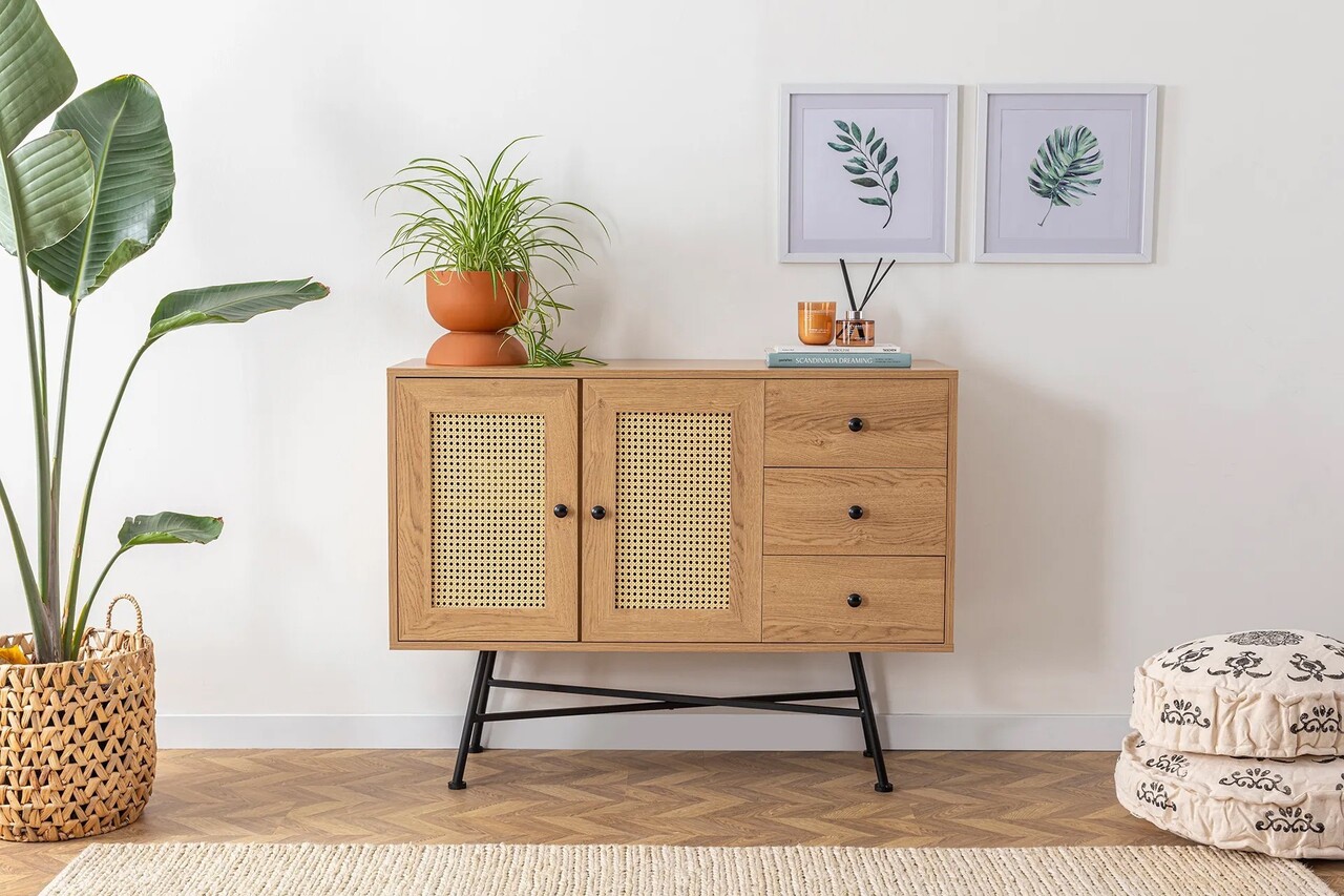Consola, Howard, Nala 120, 120x90x40 cm, Natural - 1 | YEO