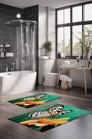 Set covorase de baie, Cartwright, CT-5104, Poliester, Multicolor