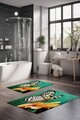 Set covorase de baie, Cartwright, CT-5104, Poliester, Multicolor