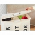 Cos pentru rufe cu 3 compartimente, mobil, Trivo Beige, Wenko, poliester/poliamida, 116 l, bej