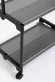 Suport pentru umerase Roald, Bizzotto, 86x35x156 cm, otel/TNT, negru