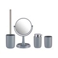 Set de baie 4 piese Levi, Berilo, polipropilena, gri